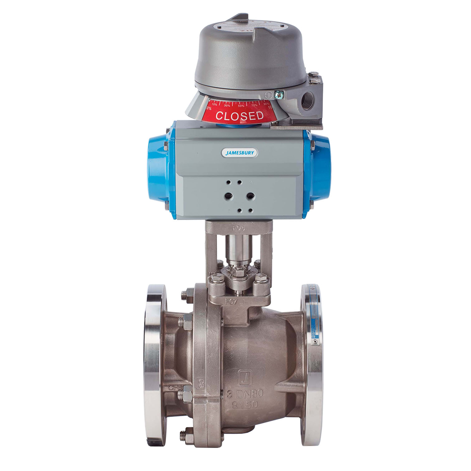 Jamesbury Series 7000 Standard Port Flanged Ball Valve